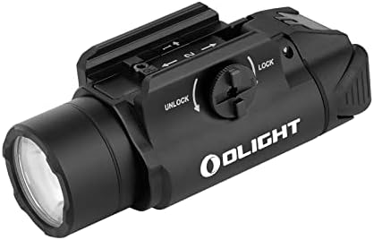 Olight PL-3 Valkyrie 1300 LEMEN LED компактен светло за оружје во комплет со PL-Mini 2 Valkyrie 600 Lumens Magnetic USB, полнење на