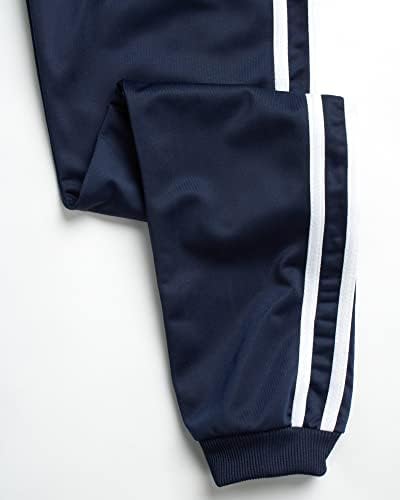 ixtreme 3 пакет атлетски момчиња руно џокери џемпери, перформанси активни панталони за патеки за млади за млади момчиња со џебови