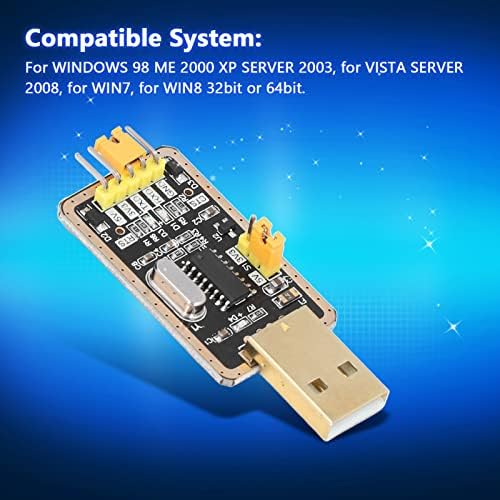 FtVogue USB до TTL сериски адаптер модул CH340G CHIP DEBUG CABLE COMPONETS 3.3V 5V