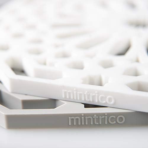 Mintrico Silicone Trivet Mat Pad for Hot Sudes Set од две…