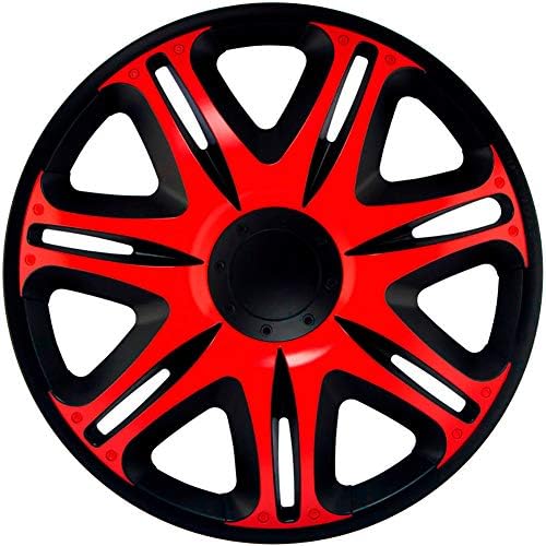 Gorecki J15512 J-TEC тркалото го опфаќа НАСКАР, црна/црвена, 15-инчи