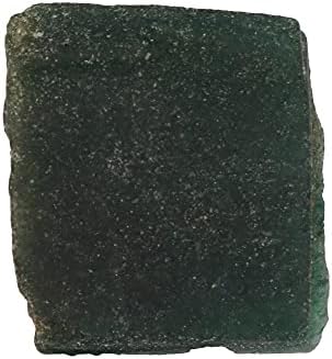 40,35 КТ Зелен жад природно заздравување кристал лабав скапоцен камен за јога, декорација, полирање, тампување, заздравување