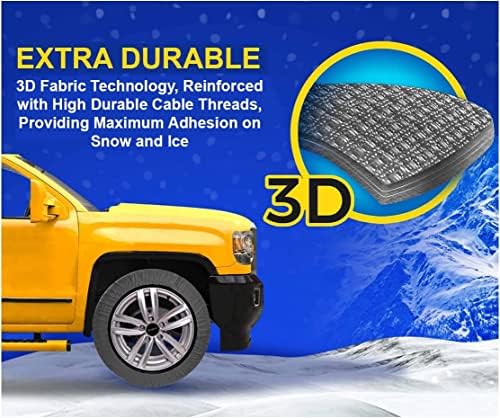 Премиум автомобили гуми снежни чорапи за зимска екстрапро -серија текстилен снежен ланец за Субару
