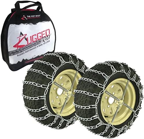 Продавницата РОП | 2 ланци на гуми за гуми и затегнувачи за затегнувачи за Can-Am Maverick со 26x10x12, 26x11x12