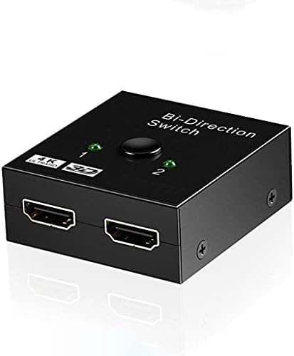 SXYLTNX HDMI-компатибилен Сплитер 4K Switch KVM BIA-DIRECTION 1X2/2X1 SWITCHER 2 IN1 OUT за PS4/3 Адаптер за ТВ кутија