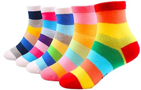 Сончоглед приказна Мали деца момчиња девојчиња виножито со повеќе бои со екипаж чорапи