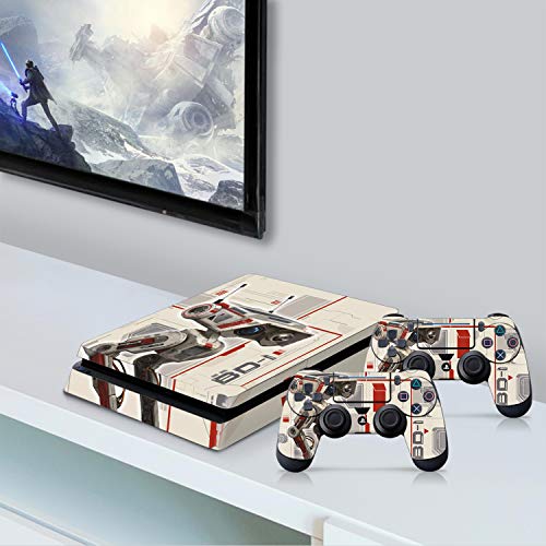 Контролер Опрема Официјално Лиценциран Војна На Ѕвездите Џедај: Падна Цел-Бд-1 PS4 Тенок Конзола &засилувач; Контролор Кожата-PlayStation 4