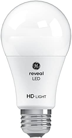 GE Осветлување Откриваат LED Светилки, 9 Вати HD+ Светлина, Стандардна Форма На Сијалица, Средна Основа, Затемнување