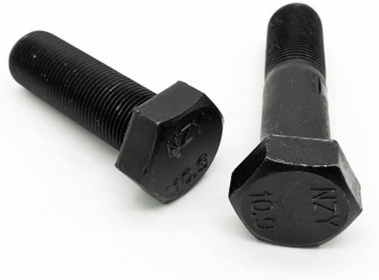 1PCS M20*40mm*1,5 mm црна боја Надворешна шестоаголна завртка фино завртка на теренот Висока јачина 10,9 одделение од легура од легура