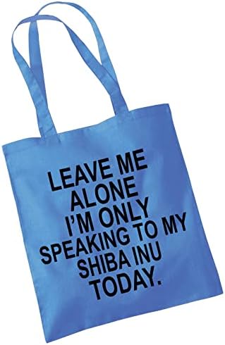 Подароци од Шиба Ину за сопственици на loversубители на кучиња - торбички торби - торба за еднократно купување - памук - Остави