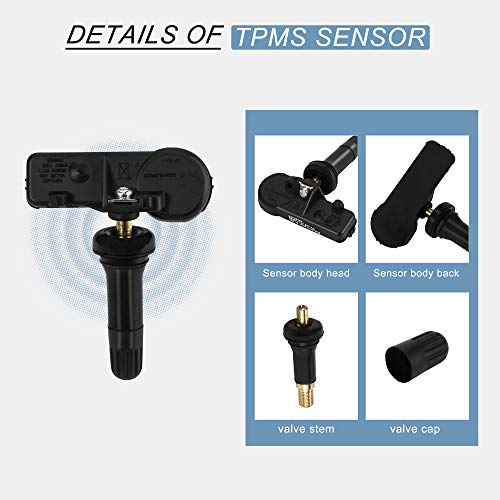 Сензор за мониторинг на системот за мониторинг на системот за мониторинг на притисок на гуми DE8T-1A180-AA TPMS