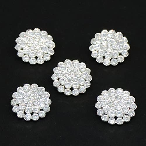 Копчиња за ринестони од jegoyer 10 парчиња, украси за кристални апликации во облека Декорација на накит за занаети, за занаетчиски свадбени