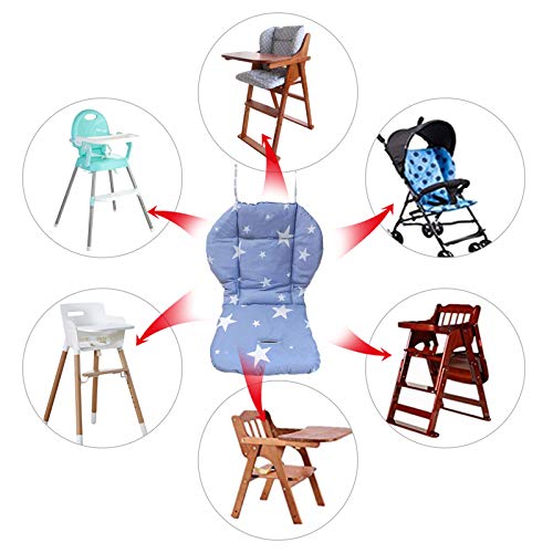Подлога за високи Столчиња, Извонредна и Убава Подлога за Перничиња За бебиња/столче/седиште,Удобна И Мека, Погодна За Столчето И