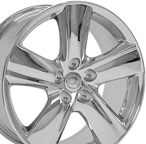 ОЕ Wheels LLC 18x8 тркала одговара на Lexus, LS460 Chrome Mands Sett