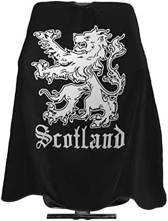 Шкотско знаме салон за сечење на косата Кејп крпа, бербер фризер, фризура за фризура за ткаенина, додаток за стилизирање на стилизирање
