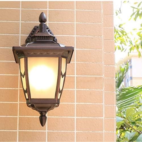 CZDYUF Надворешно водоотпорна wallидна ламба LED градинарска wallидна ламба балкон патека за патеки на wallидна ламба Скалина