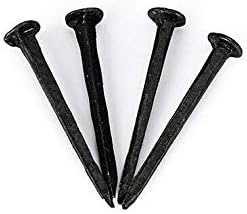 Завртки 100-200pcs/многу јаглероден челик квадрат Мал црн завртка триаголник на завртки за завртки за завртки за поправка на чевли нокти