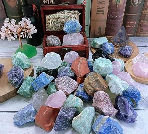 Лајданла јагода кварц Природни груби камења кристал големи сурови кристали Масовно 1,5-2инч заздравувачки камења за лековити камења за реики