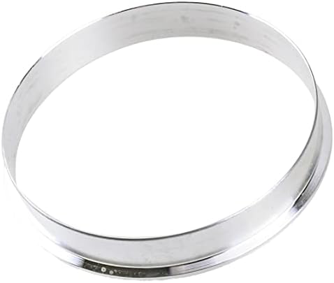 Car Silver Universal 1 Set OD 57.1mm ID 56,1 mm центар за тркала Центричен раб прстен родител на алуминиумска легура на алуминиум