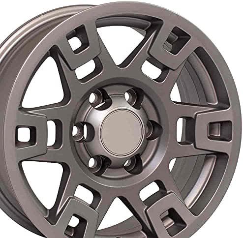 ОЕ Wheels LLC 17 инчен раб се вклопува во Toyota 4Runner TRD Wheel TY16 17x7 Graphite Wheel Hollander 75167