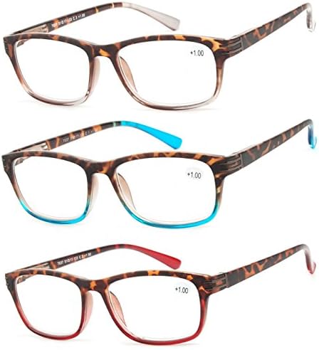 Читање Очила 3 Пар Голема Вредност Стилски Читатели Модни Мажи И Жени Очила За Читање