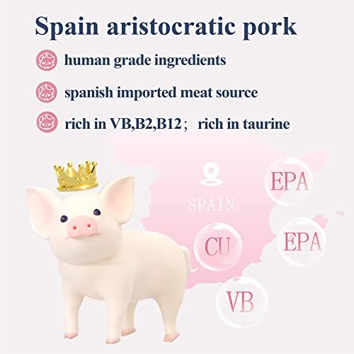 ПЕТ-СЕКОГАШ СВЕТСКИ СВЕТСКИ СОРВИ СОВЕТНИЦИ за кучиња и мачки, Шпанија свинско месо, единечна состојка, направена во хумано подигната фабричка