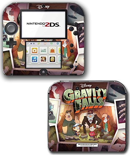 Gravity Falls Dipper Mabel Pines Stan Video Game Винил Декларална налепница на кожата за конзола на Nintendo 2DS системска конзола