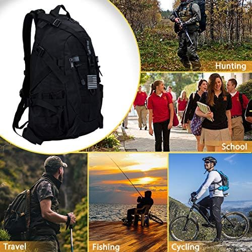 Тактички ранец на пикаг, воен мол торба за пешачење за дневни пакувања за кампување со патувања за лов на мотоцикл