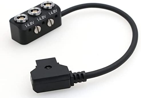 ZBLZGP D-Tap до Fischer 3 Pin RS Port Power Power Box за ARRI Alexa Mini