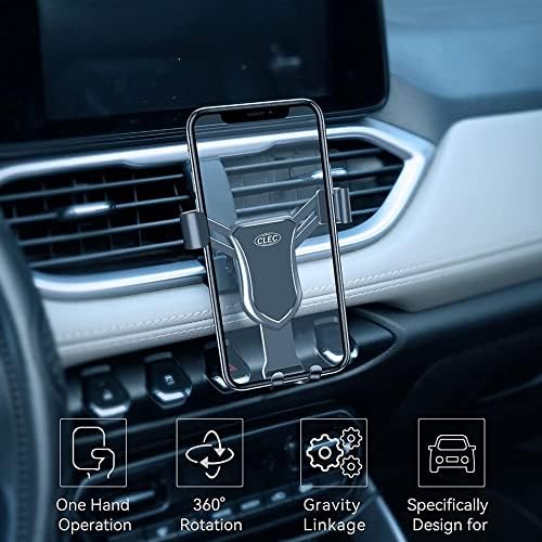 Држете го сопственикот на телефонот на автомобилот погоден за Mercedes-Benz C-Class, Air Vent Ponter Mount For For C-Class 2019-2021, сопственик