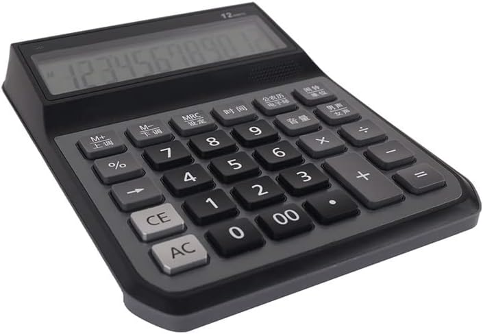 Cujux Голем калкулатор Глас Големо копче Мултифункционално канцелариско деловно финансирање компјутер