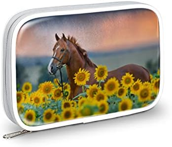 Сонк на сончоглед на животински коњи со голем капацитет, цврсто преносен преносен простран пространа широко отворена шминка, торбичка