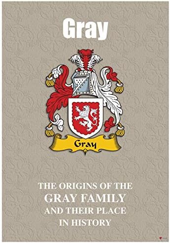 I LUV LTD Греј англиско семејство презиме Историја на брошура со кратки историски факти