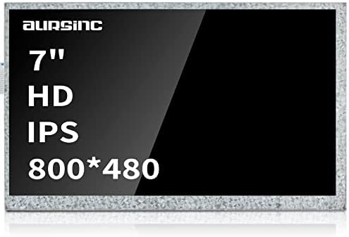 Aursinc Пренослив 7 HDMI Екран Lcd Дисплеј Монитор За Малина Pi 4 4B 3B+ 3B 3A+ 2B B+ Windows 7/8/10 | Капацитивен Панел СО DSI Кабел