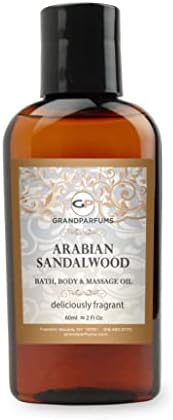 Frankincense & Myrrh парфемирано тело за бања и масло за масажа, балсам за коса 2 мл шише со големина на патување, од големи парфими