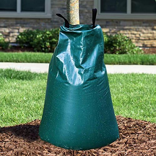 EZ4Garden 20 Gallon Slow-Rrelease Tree Tagh Tagks PVC автоматски систем за капење совршен за садење дрвја и грмушки, зелена боја