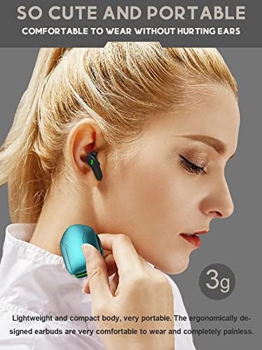 ЗБЦ Безжични Слушалки Bluetooth Слушалки За Поништување На Бучавата Во Животната Средина Ушни Пупки 4-Mic Clear Повици 30h Playtime