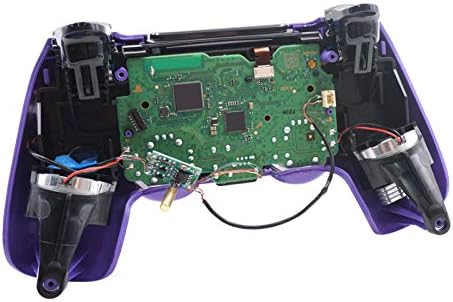 Annadue Multi Colors Luminated D Pad Thumbsticks Копчиња за лице LED комплет за PS4 контролер, 6 бои Прес контрола со копчиња, додатоци за
