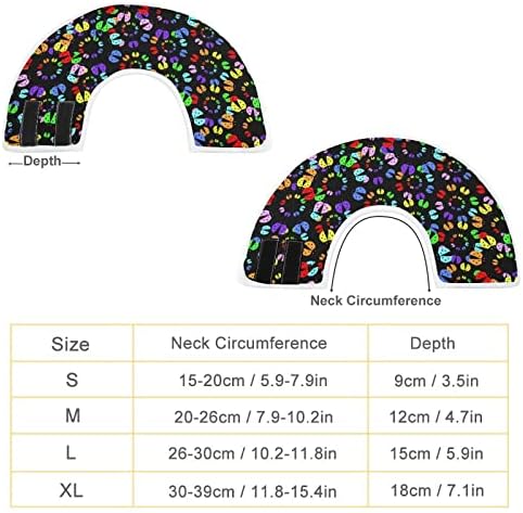 Виножито Боја На Бубамари Печатење Куче Конус Пет Обнова Елизабет Јака Заштитни За По Операцијата