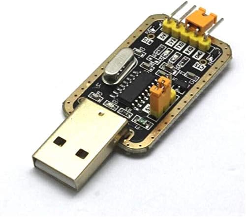 ZYM119 златен литар CH340G RS232 до TTL USB до сериски модул надградба на мала плоча во девет линии на четкички STEUERMODUL коло