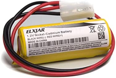 Coonyard 1.2V 2000mAh Батерија за осветлување за итни случаи, замена за T&B 012745, 12745, Interstate - NIC1056, Teig - 850069, Custom -85, OSA117
