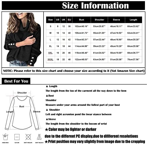 Женски пад џемпери 2022 копче за пулвер до долга ракав цврста боја плетена кошула за дното на зимска облека