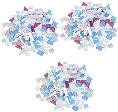 Абаодам 3 поставува фрагменти од мозаик, витраж занаетчиски занаети за деца извалкани стаклени панели стаклени мозаични плочки шарени мозаични плочки разнобојни ?