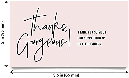 Блаженство Колекции Ви Благодариме Картички За Мали Бизниси, Здраво Прекрасни, Изразат Вашата Благодарност За Клиенти И Клиенти Поддршка