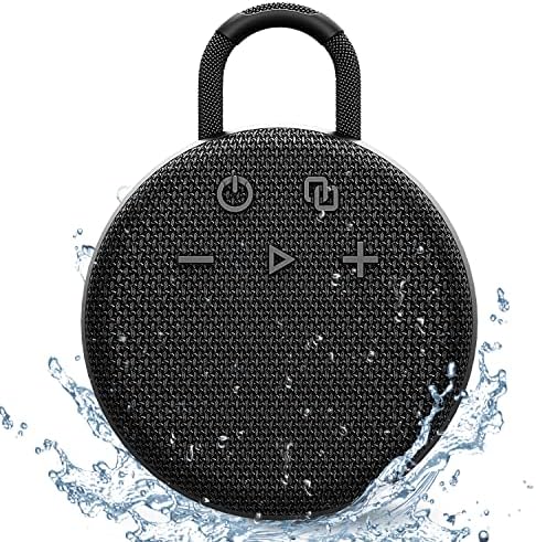 Bluetooth звучници, звучник за туширање Musibaby, водоотпорен звучник Bluetooth, преносен звучник, двојно спарување, Bluetooth 5.2, гласно стерео, бас -бас, 1500 мин.