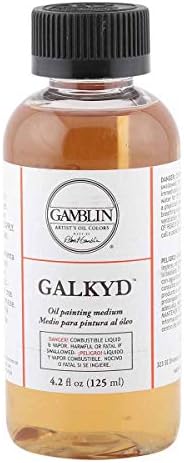 Гамбински уметници бои Co Gambin Galkyd сликарство медиум 4 мл шише, 4,2 fl oz, 4