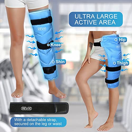 Редикс колено гел мраз се обвиткува со ладна компресија за повреда и голем мраз пакет за повреди што може да се употреби гел мраз за нозе за нога