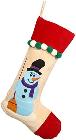 Големи Чорапи Бонбони Чорапи Божиќни Украси Домашен Празник Божиќни Украси За Забави Колекционерски Керамички Велигденски Јајца
