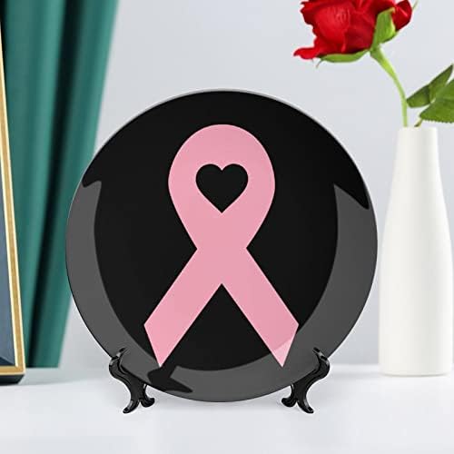 Рак на дојка срце Печатена коска Кина Декоративна плоча Тркалезни плочи занает со приказ за стока за домашна вечера
