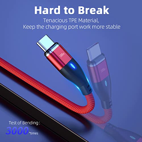 Aporia - 100W 6 во 1 кабел за магнетно полнење USB A и USB Type C до 3 во 1 вклучувајќи микро и Micro и други совети | Синхронизација за